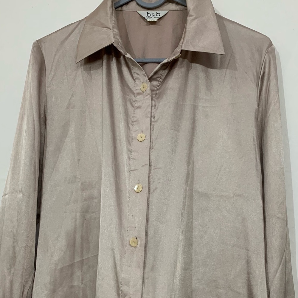 Satin Blouse Shirt - Picture 3 of 3